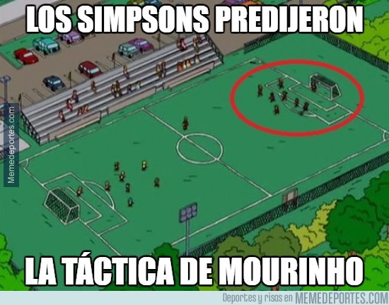 924605 - Cuando los Simpson también predijeron la táctica de Mourinho