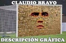 Enlace a Claudio Bravo contra Uruguay