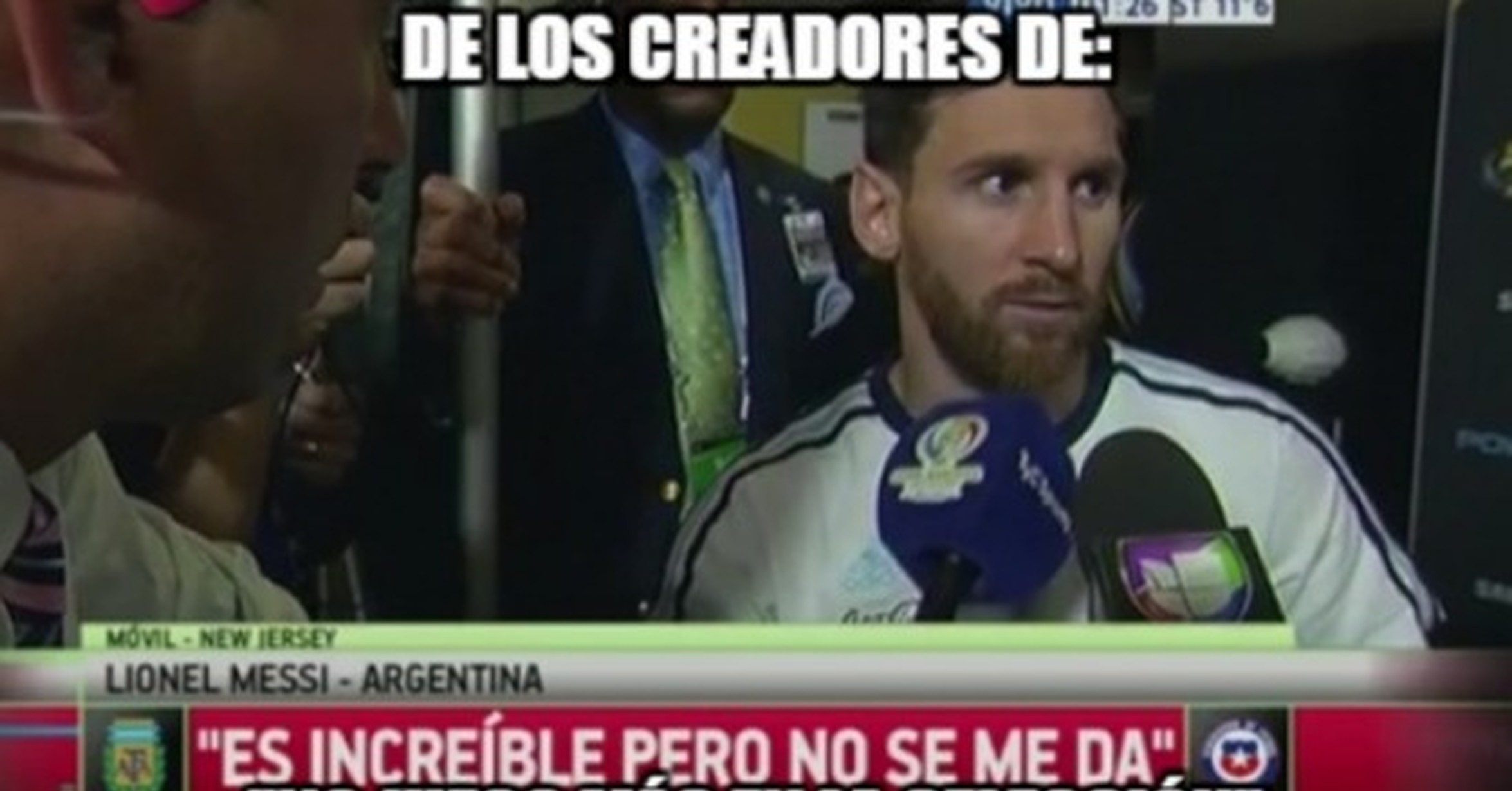 MEMEDEPORTES Higuan Vuelve A Meter La Pata Con Argentina Y