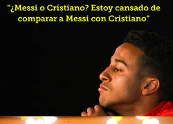 Enlace a La respuesta de Thiago cuando le hacen escoger entre Messi o Cristiano