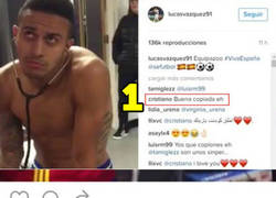 Enlace a La respuesta de Cristiano Ronaldo tras su pique con Lucas Vázquez en Instagram