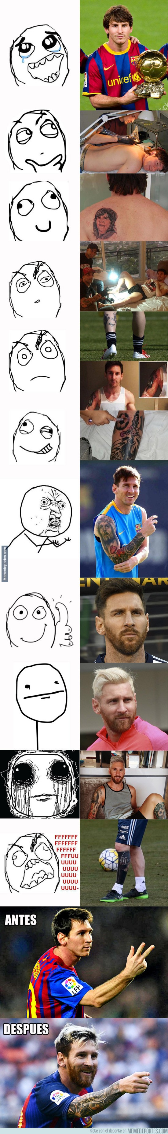 925449 - La evolución de Messi en pocos años