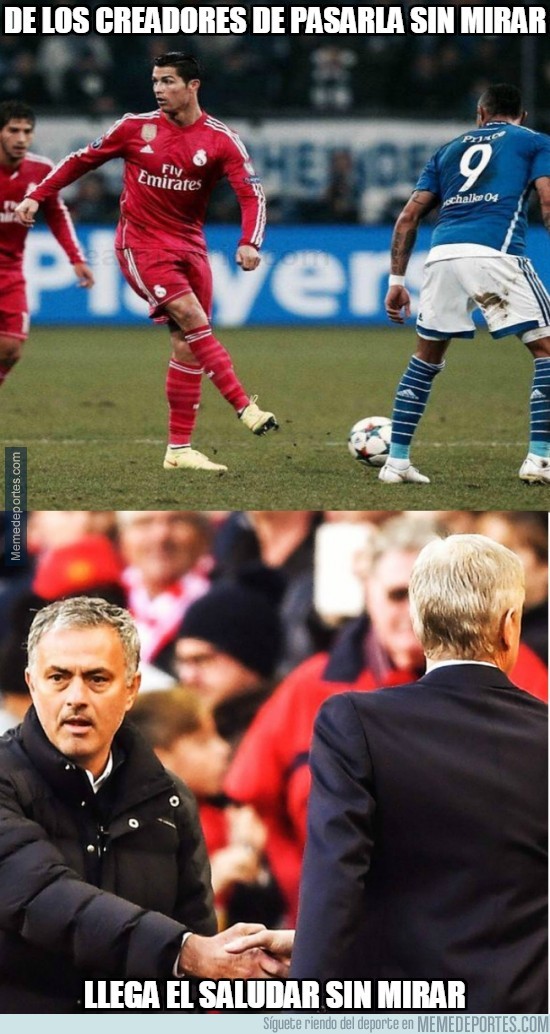 925569 - Mourinho y modalidad de saludar
