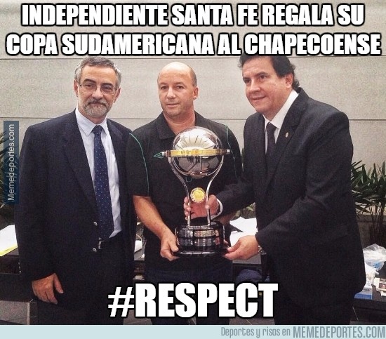 929046 - Independiente de Santa Fe regala su Copa Sudamericana al Chapecoense
