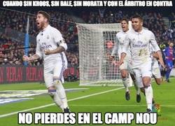 Enlace a Heróico lo del Real Madrid en el Camp Nou