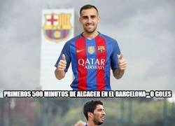 Enlace a INSÓLITO: Comparación de los primeros minutos de Suárez y Alcácer en el Barcelona