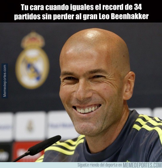 930837 - Zidane iguala el récord de Leo Beenhakker