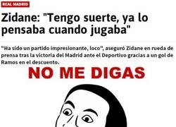 Enlace a Ya lo admite hasta el propio Zidane
