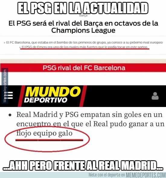 932228 - El doble rasero de Sport y Mundo Deportivo tratando al PSG