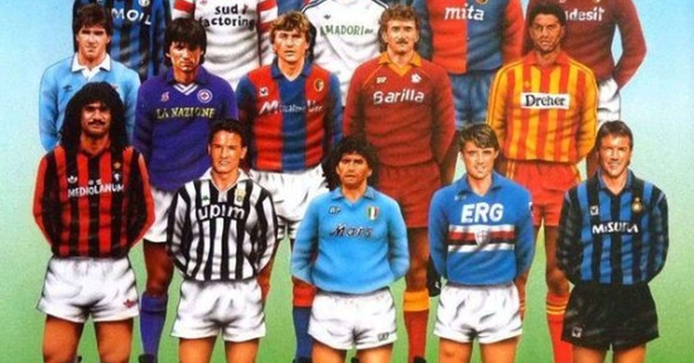 Memedeportes La Serie A 19901991 Cuando Era La Mejor Liga Del Mundo 