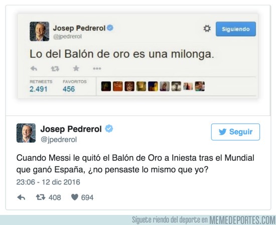 932761 - El doble rasero de Pedrerol. Su amor por Cristiano le ciega