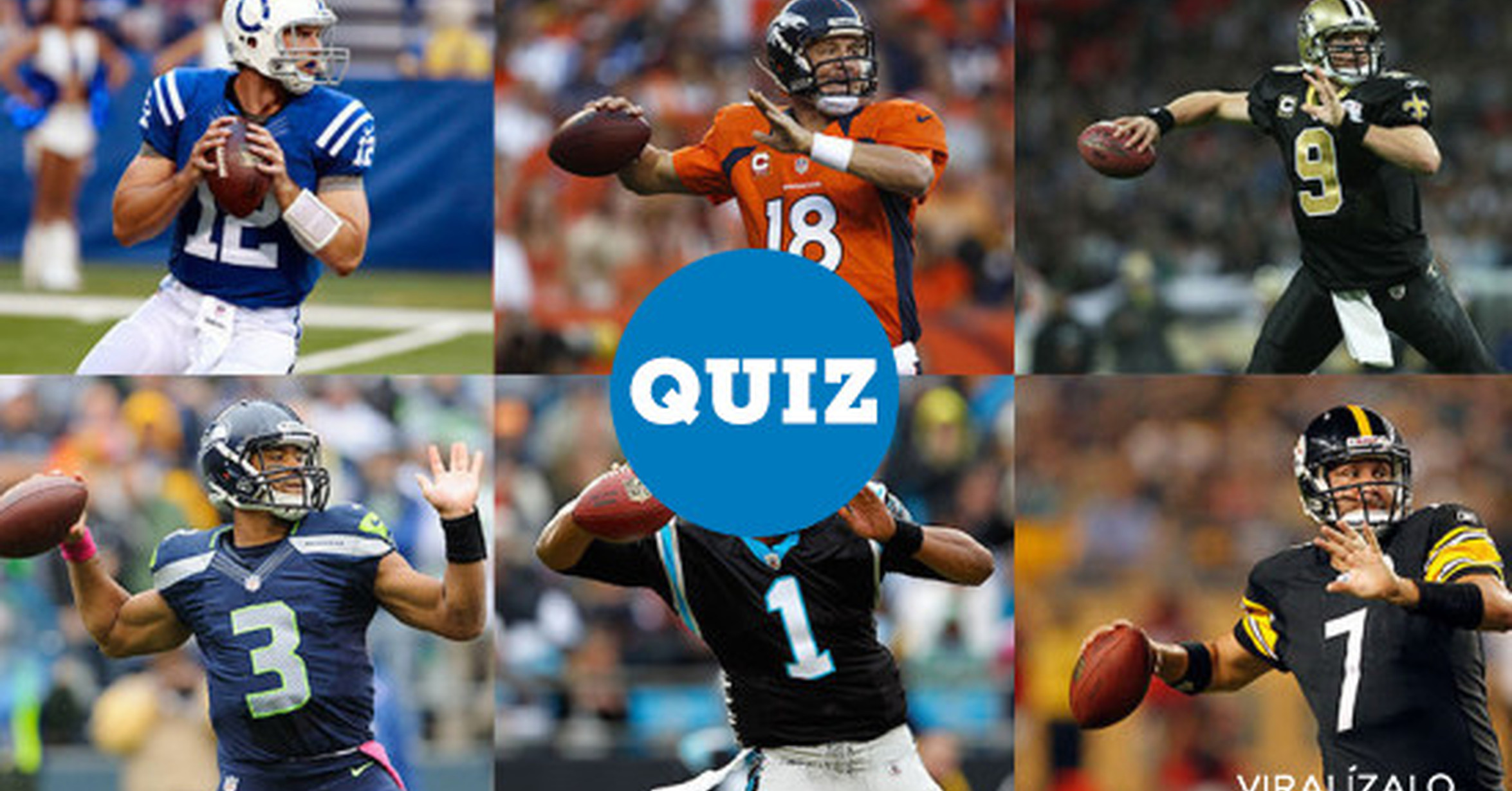 [ MEMEDEPORTES ] QUIZ ¿Sabes cuál es el quarterback de cada equipo?