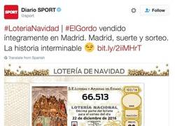 Enlace a El Sport se va totalmente de la olla con este titular de la lotería y Madrid