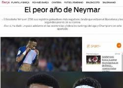 Enlace a ¿Seguro que es el peor año de Neymar?