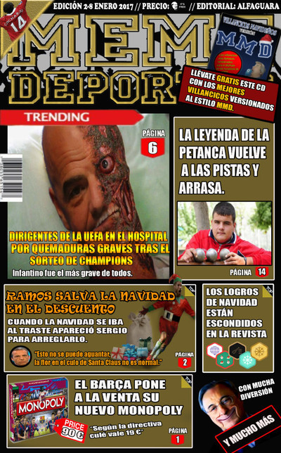 936364 - Llega la revista número 14 de Memedeportes