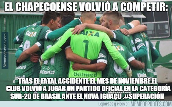 936507 - El Chapecoense volvió a competir