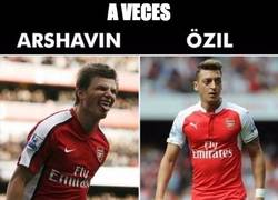 Enlace a Sorprendentemente real lo de Özil y Arshavin