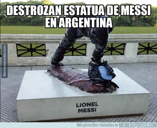 938338 - No todos en Argentina idolatran a Lionel Messi