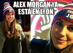 Enlace a Alex Morgan ya está en Lyon