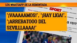 Enlace a Los jugadores del Barça trolearon a Pedrerol en whatsapp tras la derrota del Madrid en Sevilla