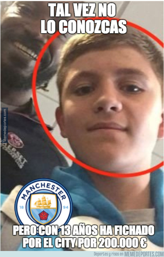 941397 - El City de Pep Guardiola ficha a un niño de 13 años por 200.000 euros