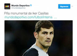 Enlace a El ZASCA brutal de Iker Casillas a Mundo Deportivo en Twitter tras esta noticia