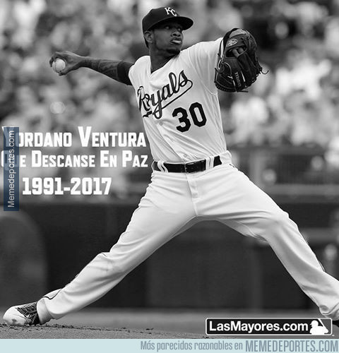 942014 - El beisbol está de luto: muere Yordano Ventura en accidente de tráfico
