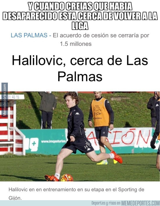 942411 - Halilovic a punto de volver a la liga