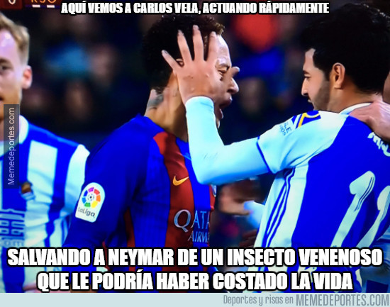 943091 - La verdadera razón del manotazo de Vela a Neymar