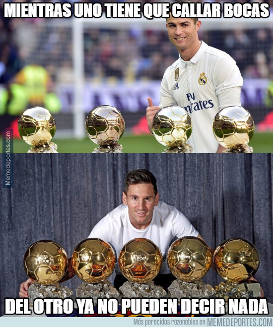 943257 - La gran diferencia entre Messi y Cristiano