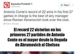 Enlace a Romper récords ya es normal para Conte