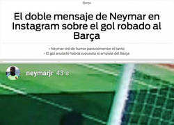 Enlace a Neymar la lía subiendo esto en su historia de Instagram