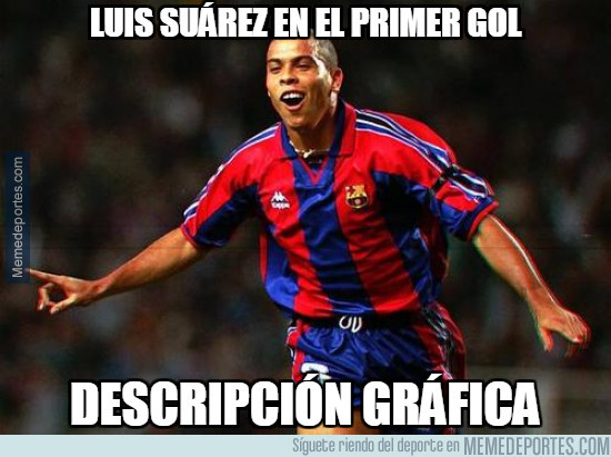 944689 - Suárez se vistió de fenómeno en el primer gol