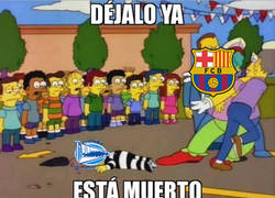Enlace a El Barça contra el Alavés...