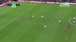 Enlace a Con este gol Mané ponia el primero para el Liverpool ante el los Spurs