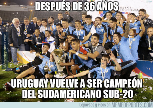 947438 - Uruguay campeón del sudamericano  