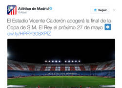 Enlace a Insultos máximos de la afición del Atleti a su equipo por acoger en el Calderón la final de Copa