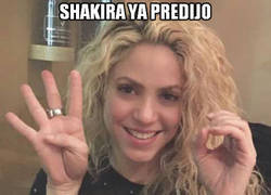 Enlace a Shakira ya lo predijo