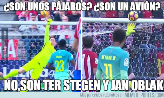 951637 - Recital de paradones en el Atlético-Barça