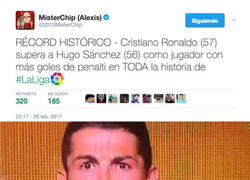 Enlace a El gran récord de Cristiano Ronaldo por el que pasará a la historia en LaLiga