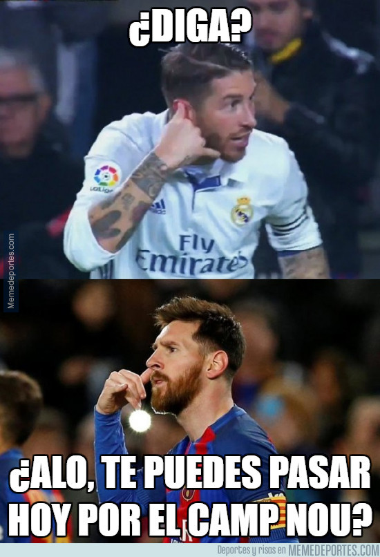 954844 - El mensajito de Messi a Sergio Ramos