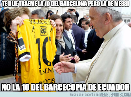 954938 - Un regalo inesperado para el Papa Francisco 