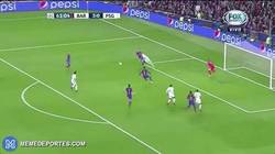 Enlace a GIF: Gol de Cavani que fusila al Barça y termina con sus esperanzas