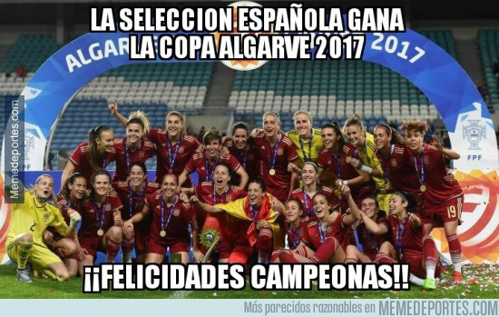 956769 - ¡¡Felicidades campeonas!!