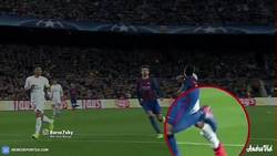 Enlace a VÍDEO: La imágenes del penalti a Suárez que no veremos en medios españoles