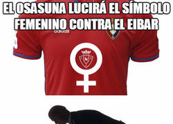 Enlace a El Osasuna lucirá este símbolo contra el Eibar