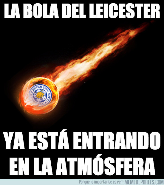 959483 - La bola caliente del Leicester está llegando
