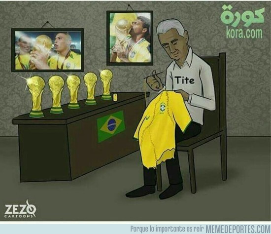 961940 - Tite le está devolviendo la gloria a Brasil