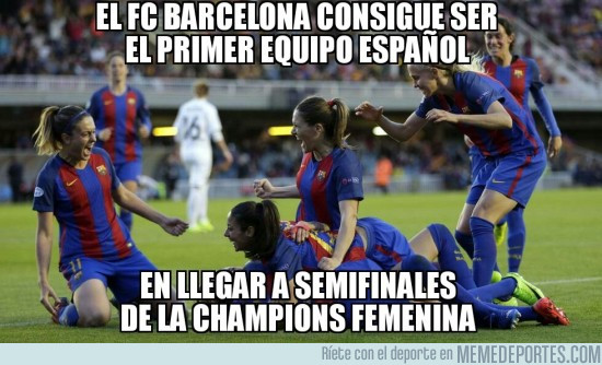 963271 - El FC Barcelona hace historia en el fútbol femenino