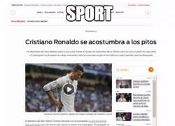 Enlace a Sport insinuando que a Cristiano le van...